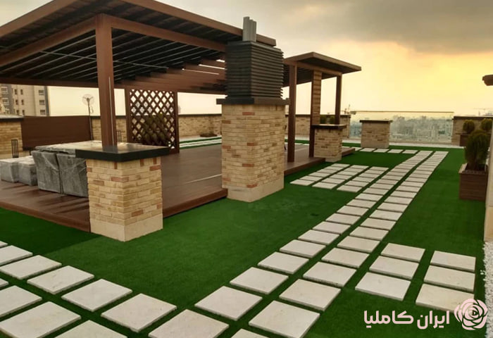 محوطه سازی روف گاردن