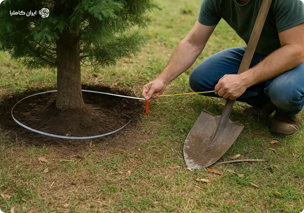 بهترین زمان جابجایی درخت کاج
